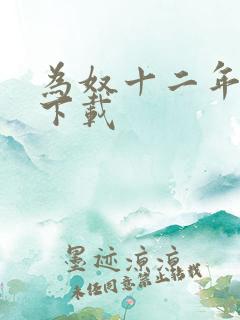 为奴十二年迅雷下载