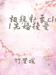 相亲对象c1v1先婚后爱