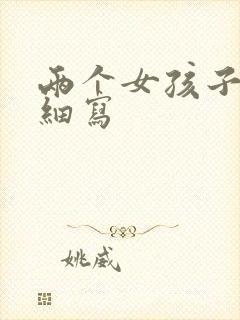 两个女孩子开车细写