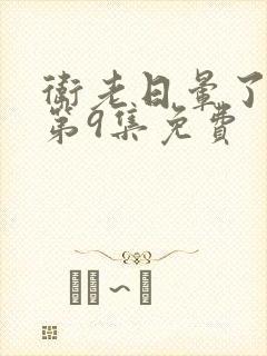 卫老日晕了淑蓉第9集免费