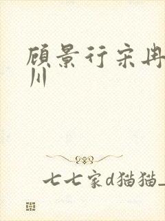 顾景行宋冉肖洛川