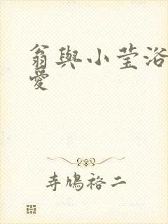 翁与小莹浴室欢爱