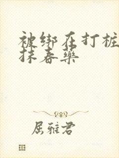 被绑在打桩机上抹春药