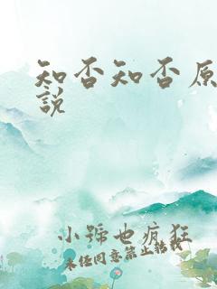 知否知否原著小说