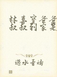 林喜宝爸爸叫李叔叔到家是哪一集