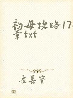 韵母攻略176章txt