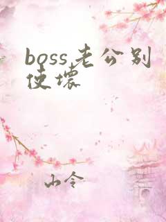 boss老公别使坏