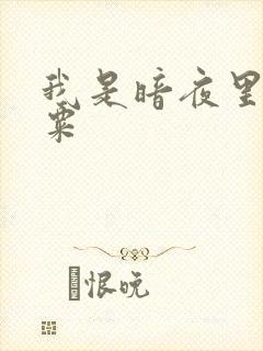 我是暗夜里的罂粟