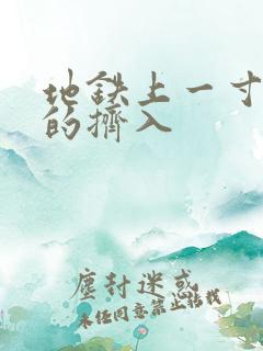 地铁上一寸一寸的挤入