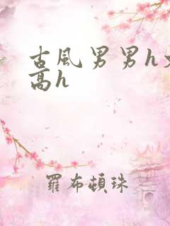 古风男男h文肉高h