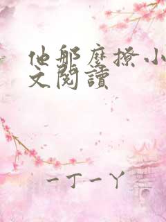 他那么撩小说全文阅读