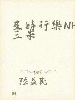 及时行乐NHP玉米