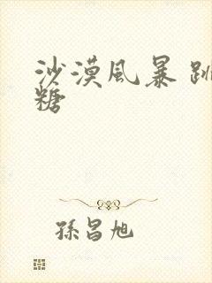 沙漠风暴 跳跳糖