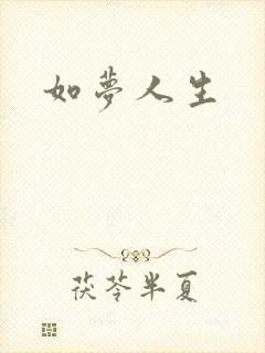 如梦人生