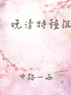 晚清特种狙击手