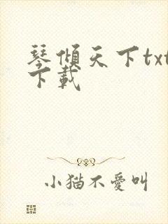 琴倾天下txt下载