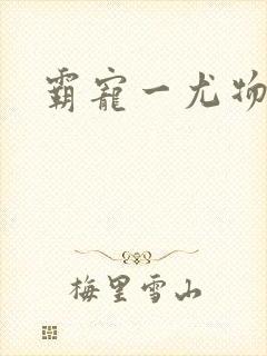 霸宠一尤物老婆