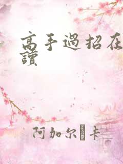 高手过招在线阅读