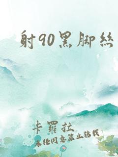 射90黑脚丝女