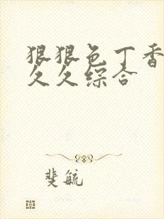 狠狠色丁香婷婷久久综合