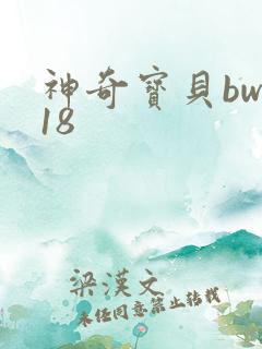 神奇宝贝bw118