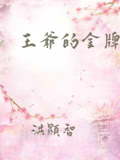 王爷的金牌暗卫