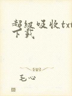 超级吸收txt下载