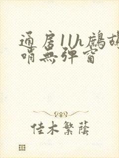 通房11h鹧鸪哨无弹窗