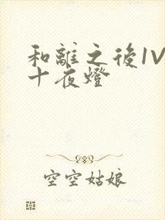 和离之后1V1十夜灯