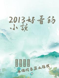 2013好看的小说