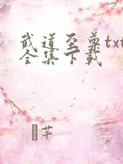 武道至尊txt全集下载