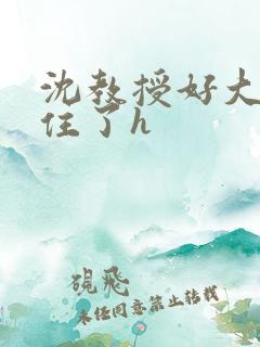 沈教授好大含不住了h