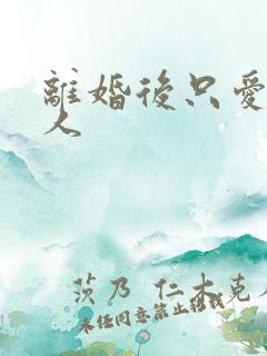 离婚后只爱小男人