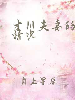 才川夫妻的恋爱情况