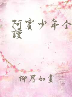 阿宾少年全文阅读