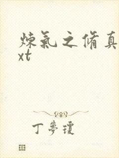 炼气之修真者txt