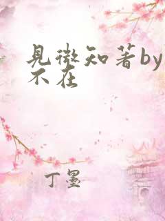 见微知著by音不在