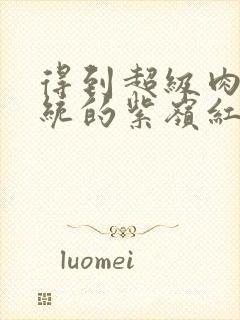 得到超级肉禽系统的紫岭红山