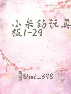 小米的玩具店老板1-29