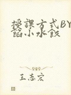 授课方式BY肉馅小水饺