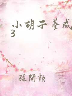 小胡子养成计划3