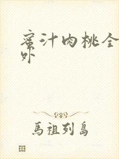 蜜汁肉桃全文番外