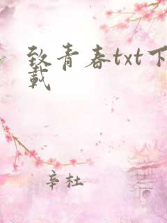 致青春txt下载