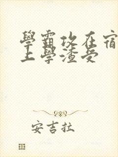 学霸攻在宿舍强上学渣受