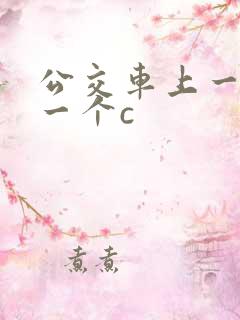 公交车上一个接一个c