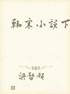 韩寒小说下载