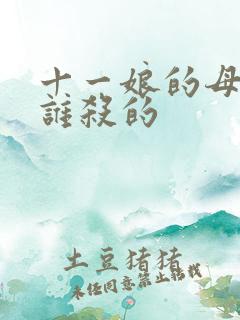 十一娘的母亲是谁杀的