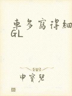 车多写得细腻的GL