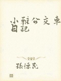 小雅公交车玩具日记