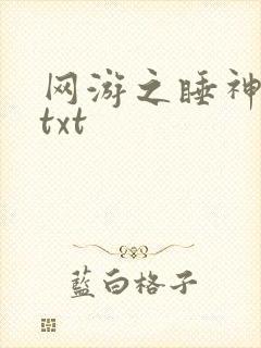 网游之睡神传说txt